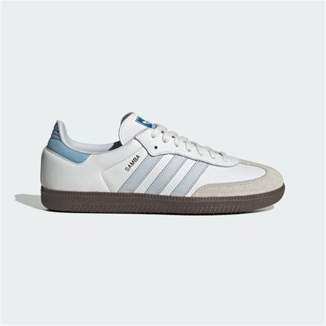 adidas samba blauw wit|Adidas Samba shoes sale.